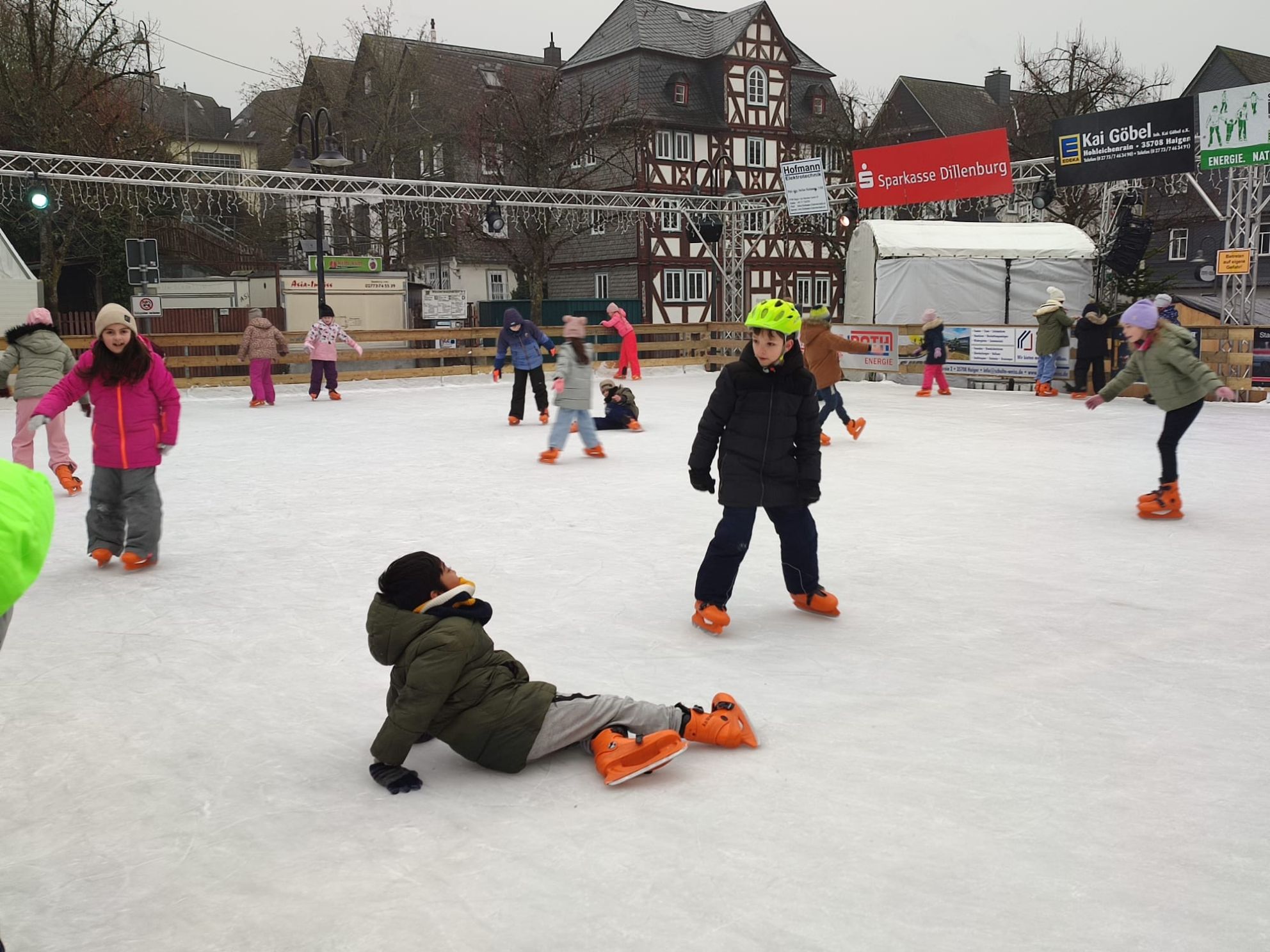 Ein winterliches Abenteuer auf der Eisbahn